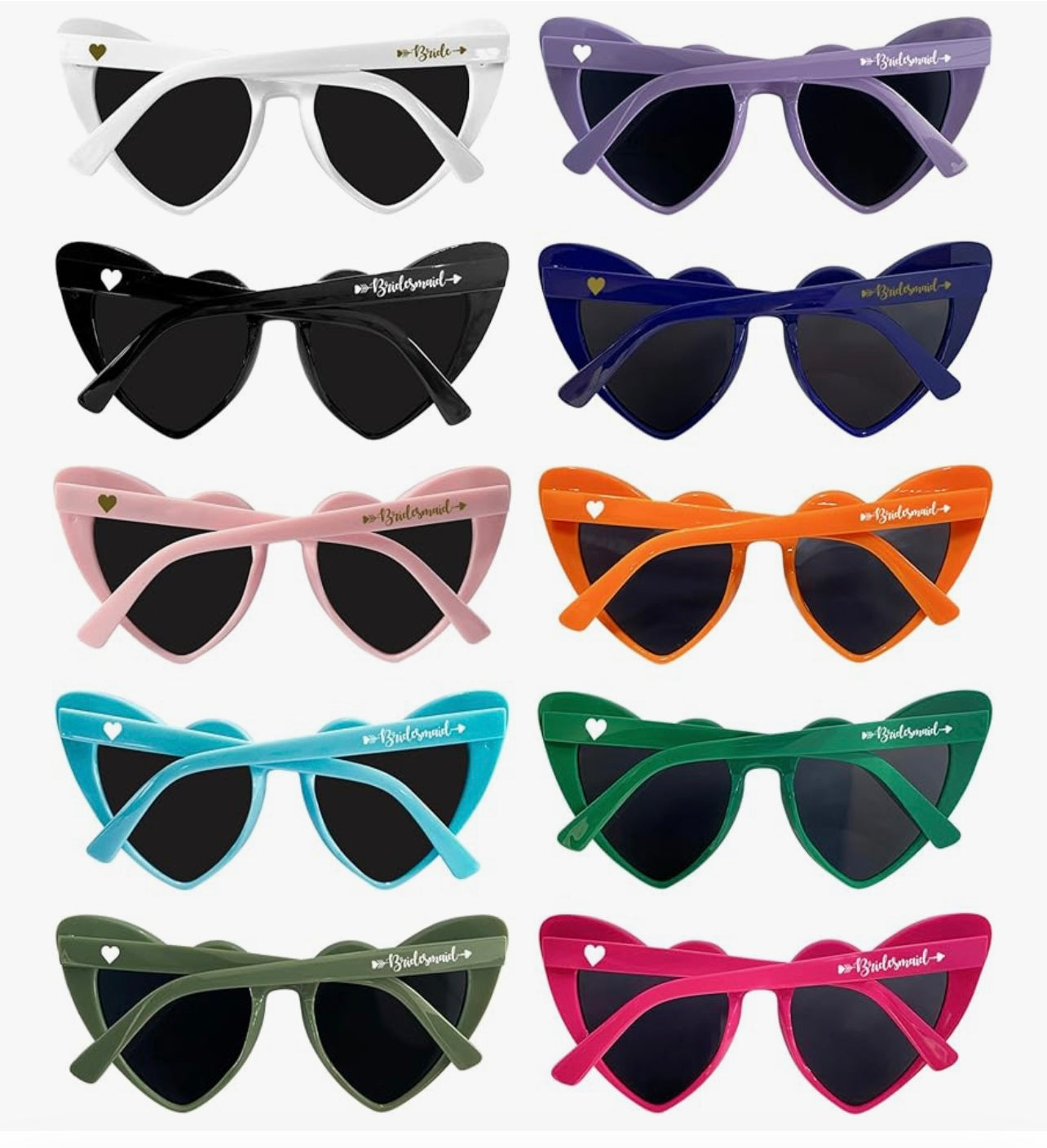 Custom Wedding Sunglasses Bundle