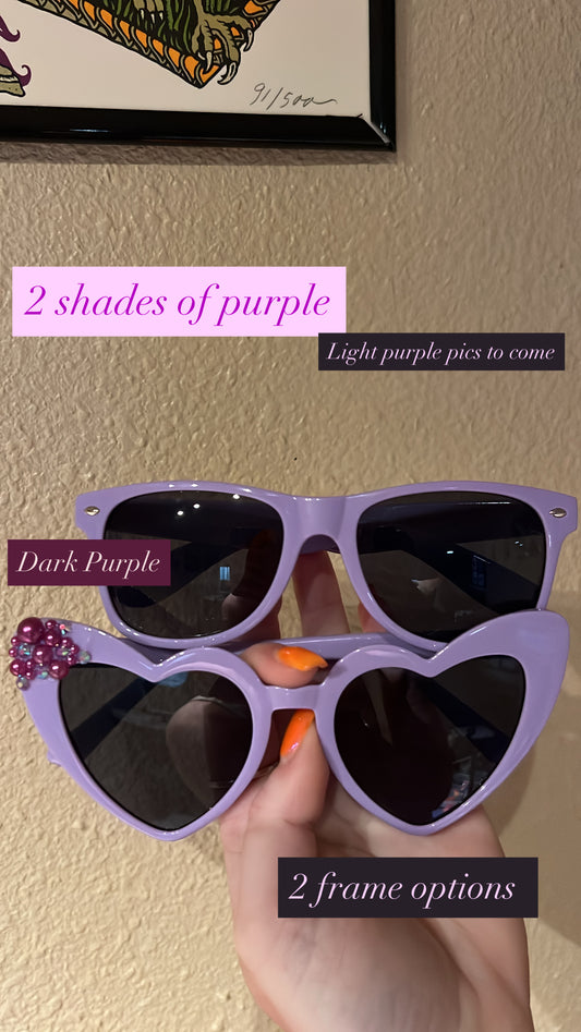 Purple Sunglasses