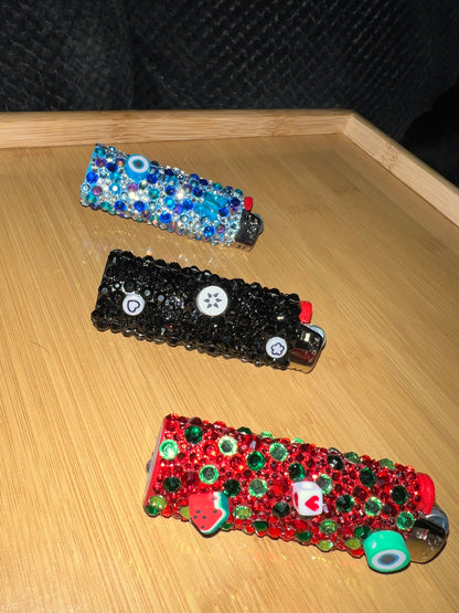 Custom Bejeweled Lighter
