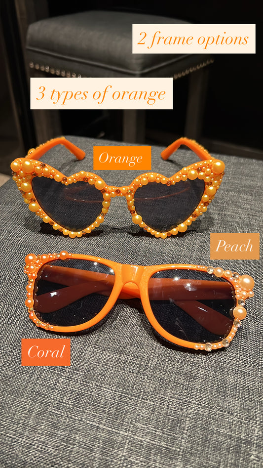 Orange Sunglasses