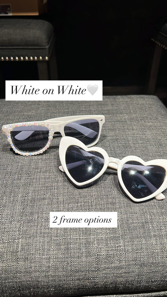 White Sunglasses
