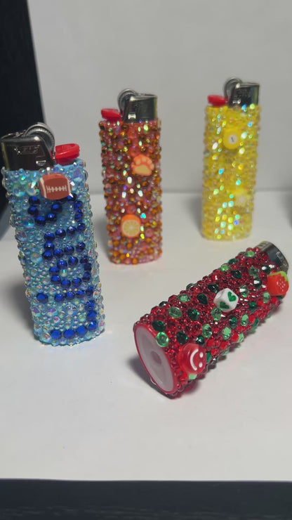 Custom Bejeweled Lighter